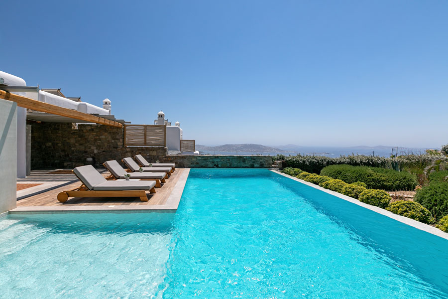 the king of villas rental mykonos