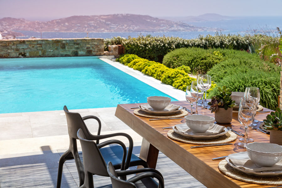 the king of villas rental mykonos