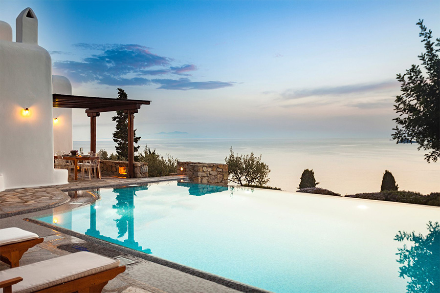 the king of villas rental mykonos