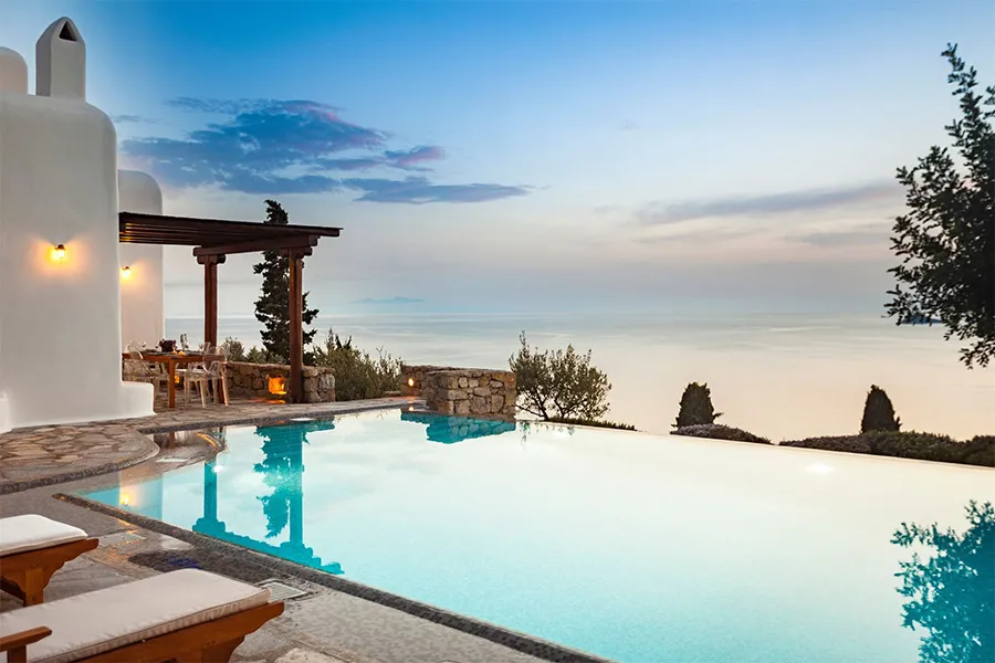 the king of villas rental mykonos