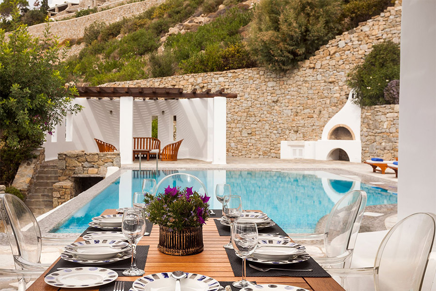 the king of villas rental mykonos