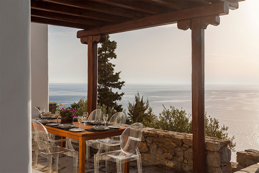 the king of villas rental mykonos