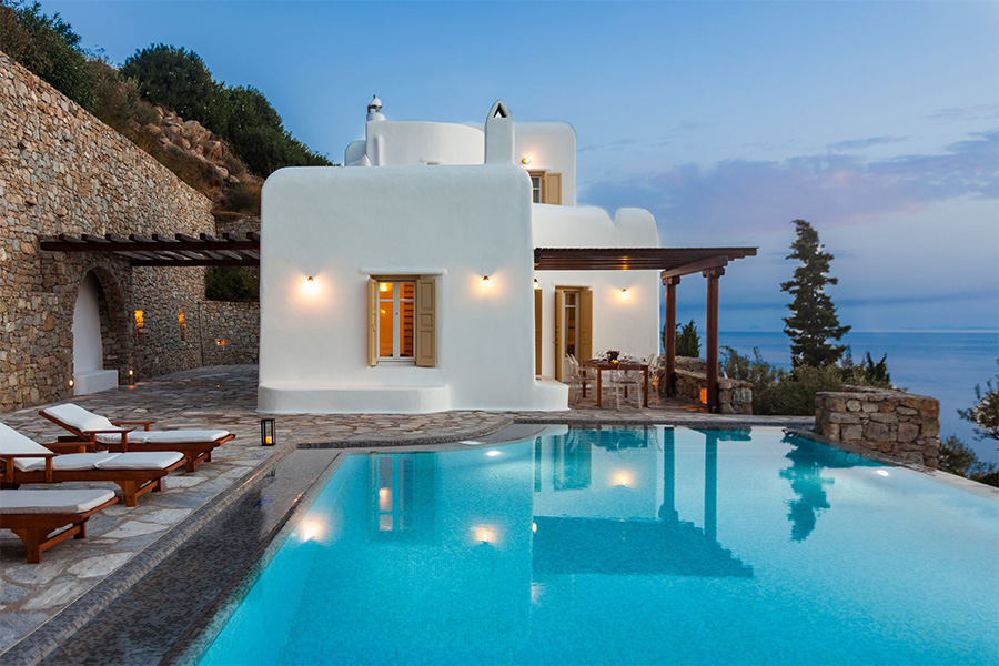 the king of villas rental mykonos