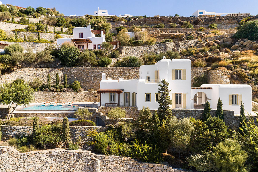 the king of villas rental mykonos