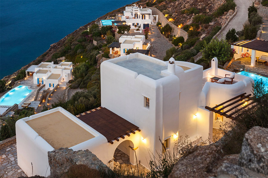 the king of villas rental mykonos