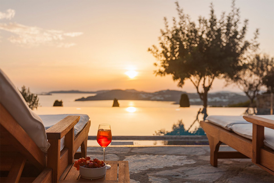 the king of villas rental mykonos