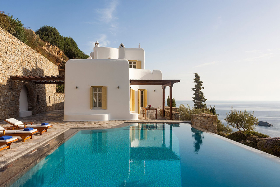 the king of villas rental mykonos