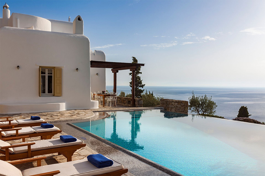 the king of villas rental mykonos