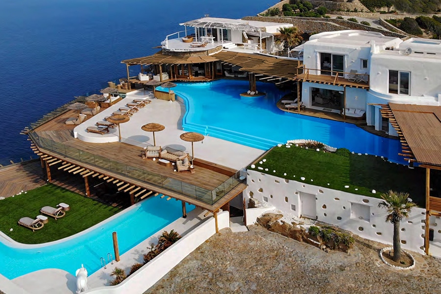 the king of villas rental mykonos
