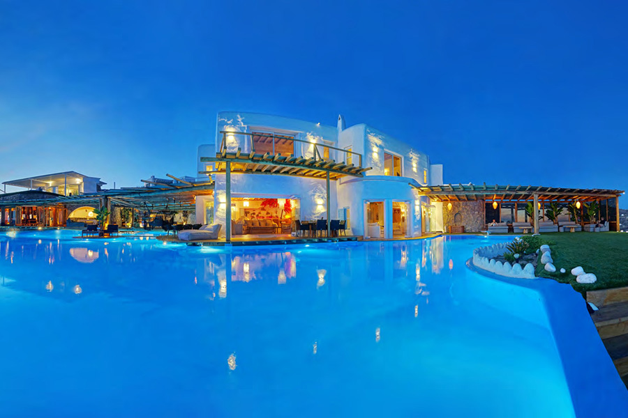 the king of villas rental mykonos
