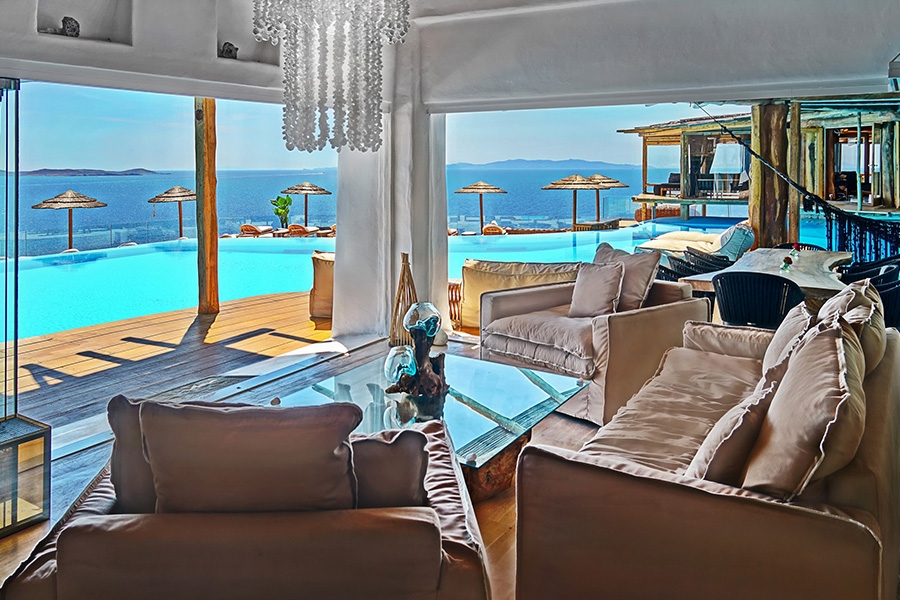 the king of villas rental mykonos