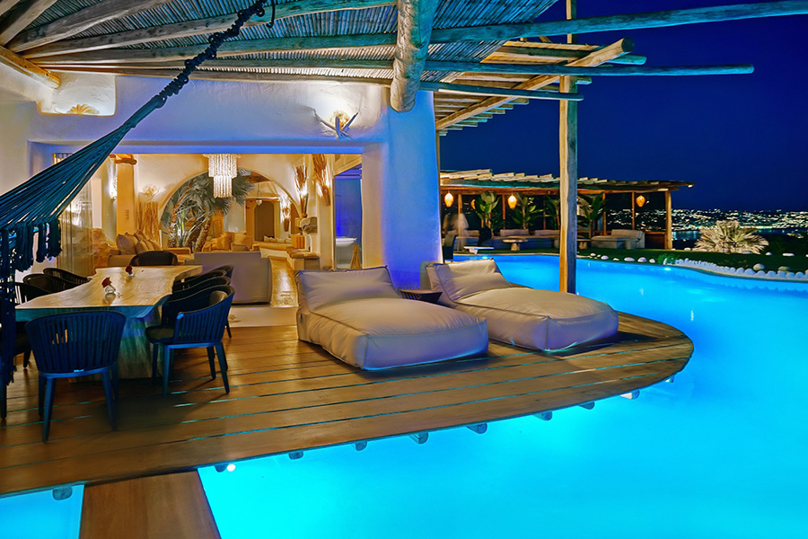the king of villas rental mykonos