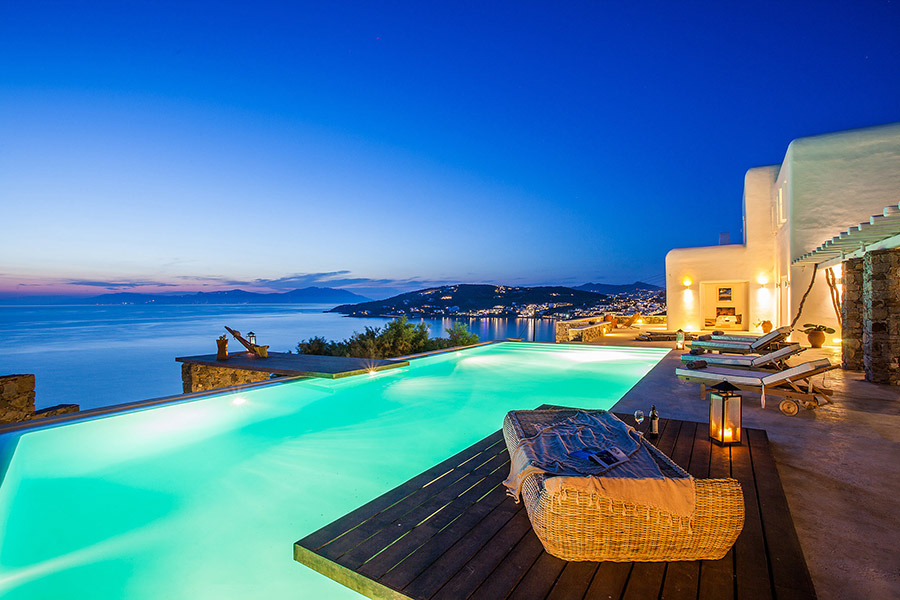 the king of villas rental mykonos