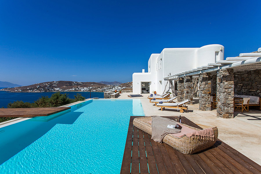 the king of villas rental mykonos