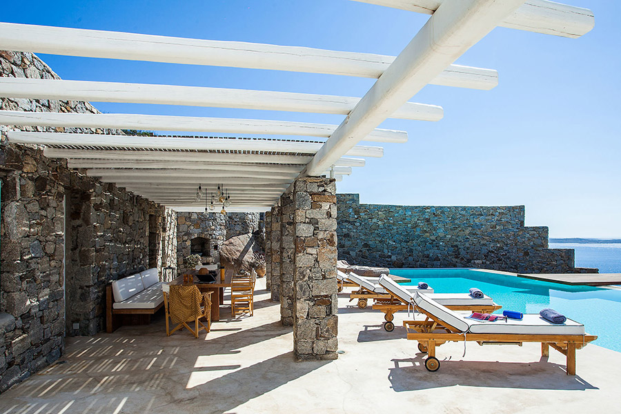 the king of villas rental mykonos