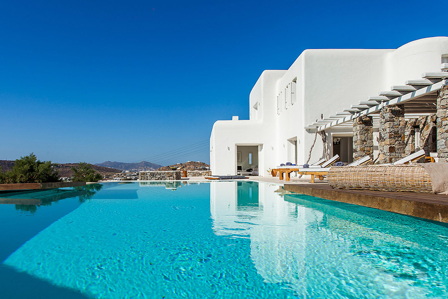 the king of villas rental mykonos