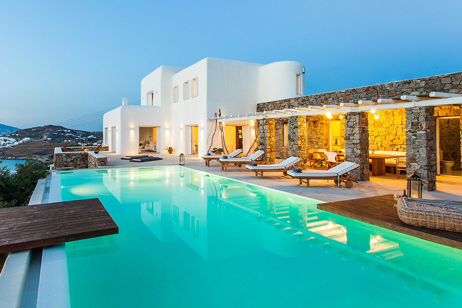 the king of villas rental mykonos