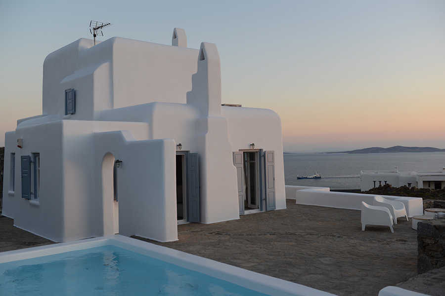 the king of villas rental mykonos