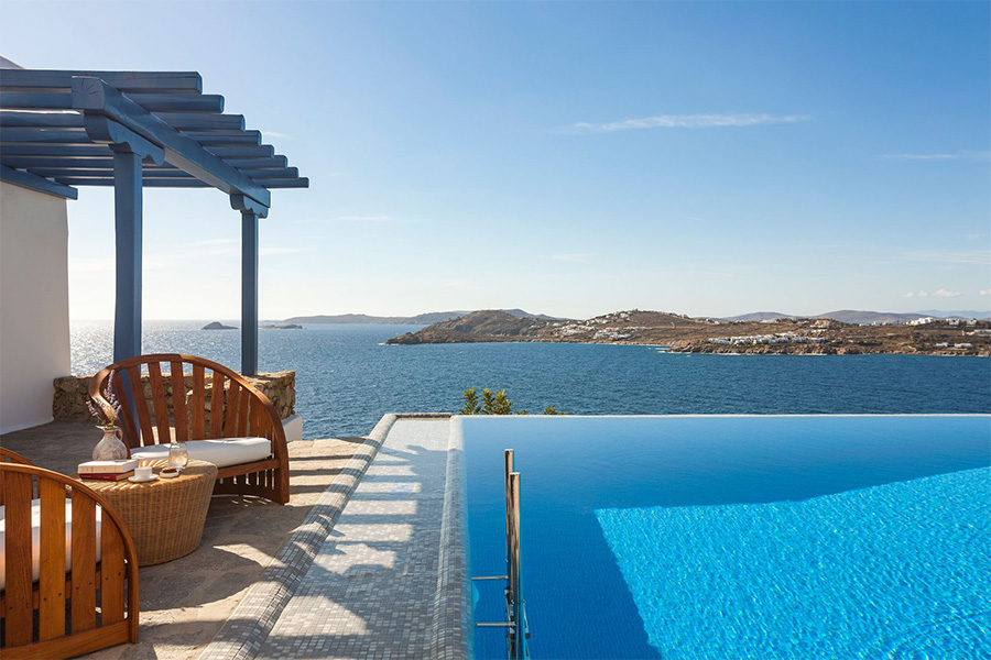 the king of villas rental mykonos