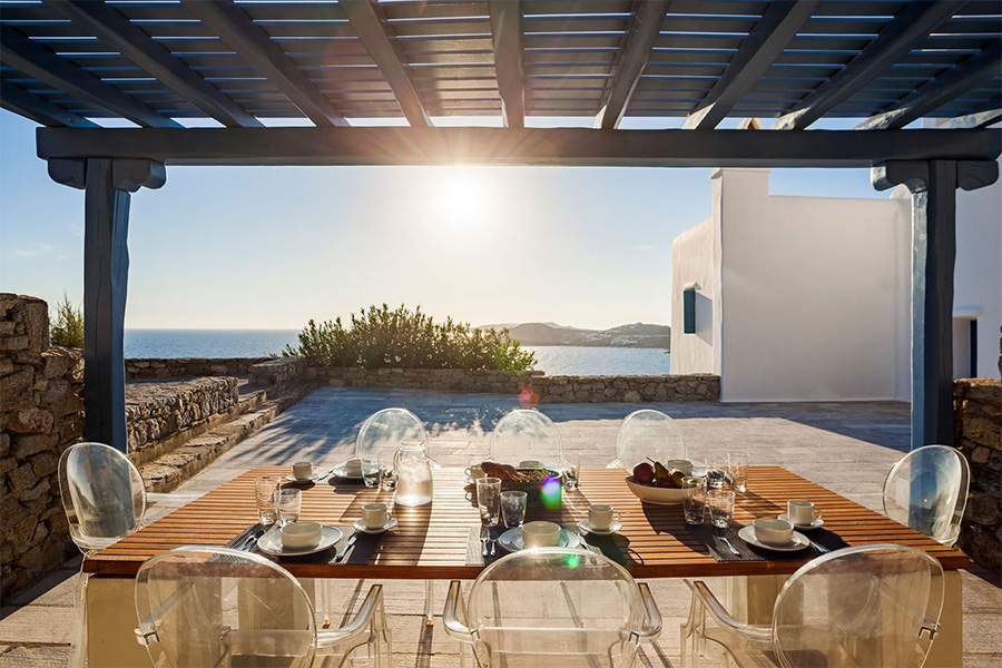 the king of villas rental mykonos