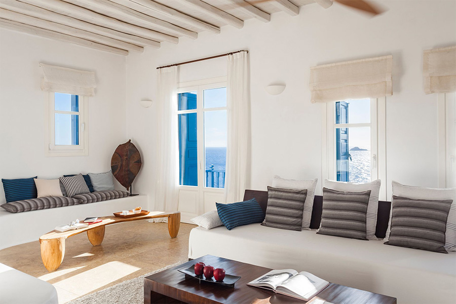 the king of villas rental mykonos