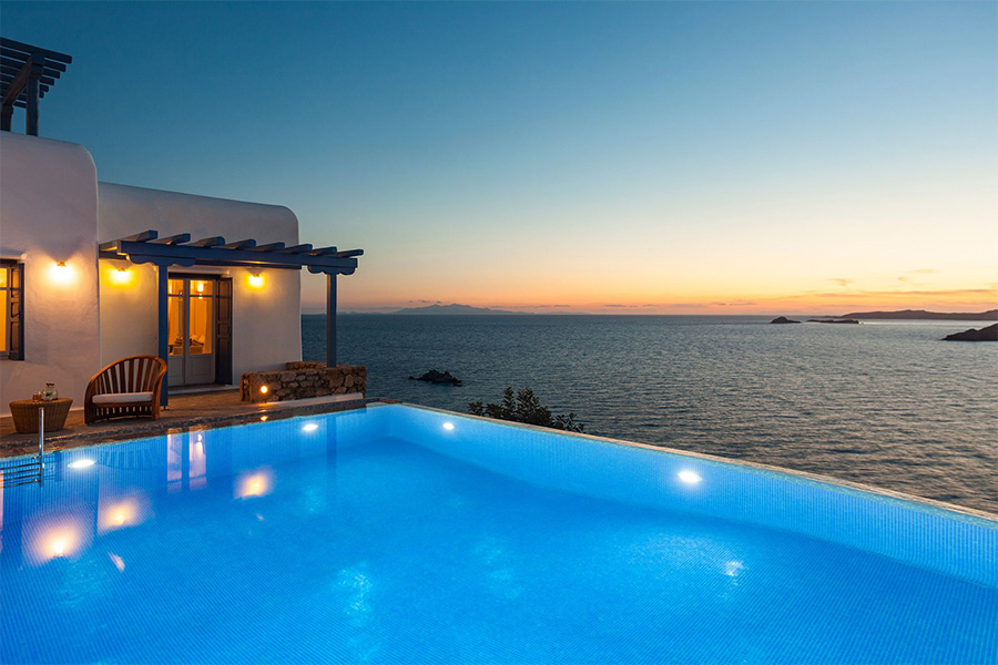 the king of villas rental mykonos