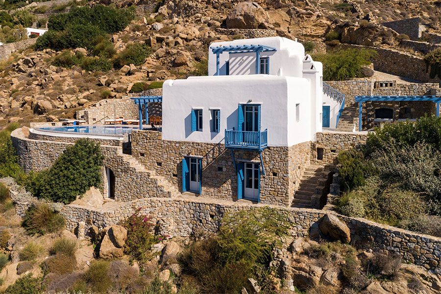 the king of villas rental mykonos