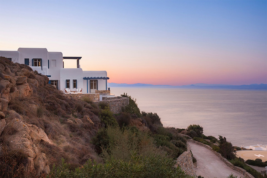the king of villas rental mykonos