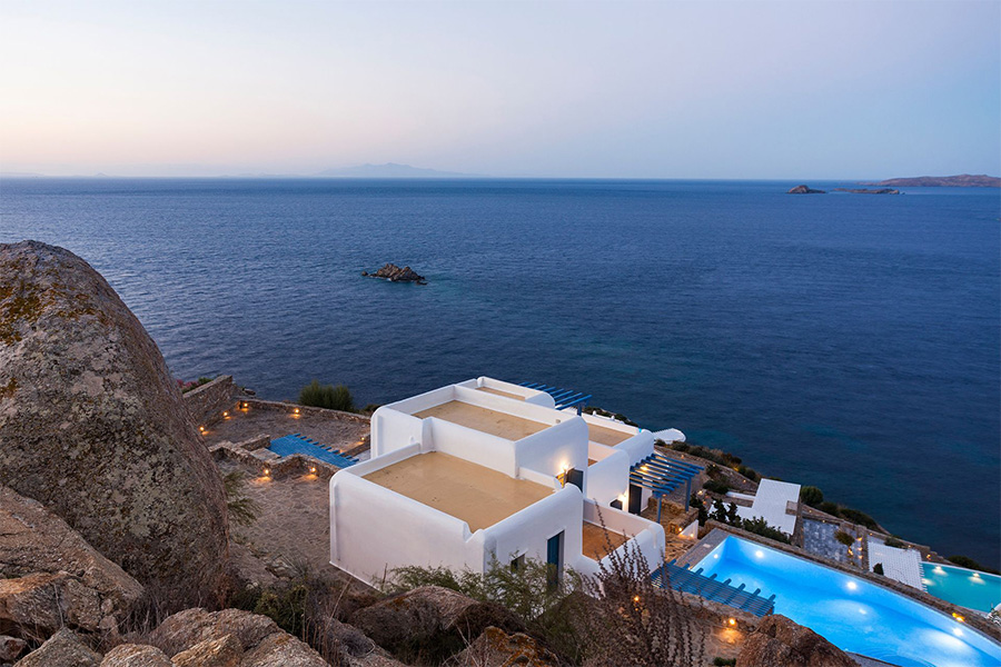 the king of villas rental mykonos