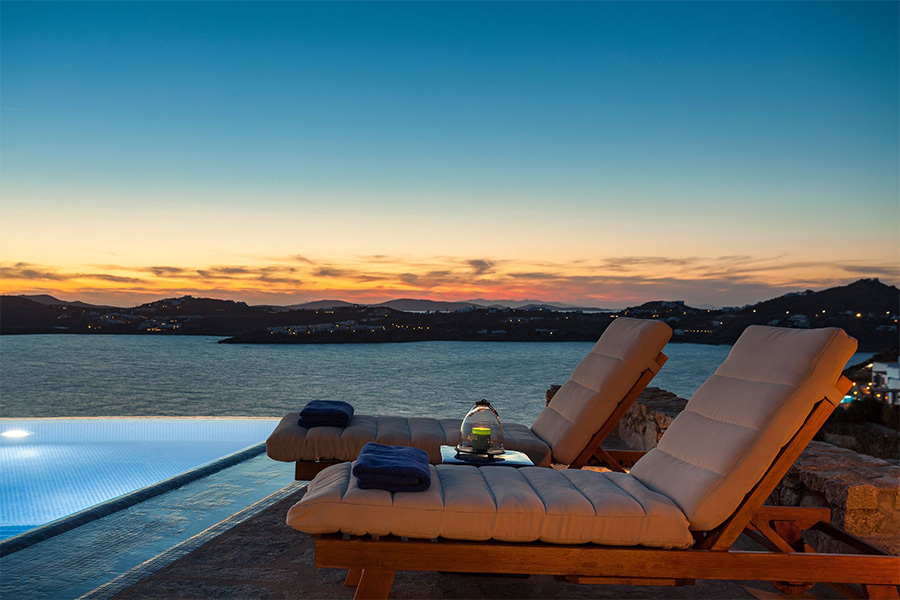 the king of villas rental mykonos