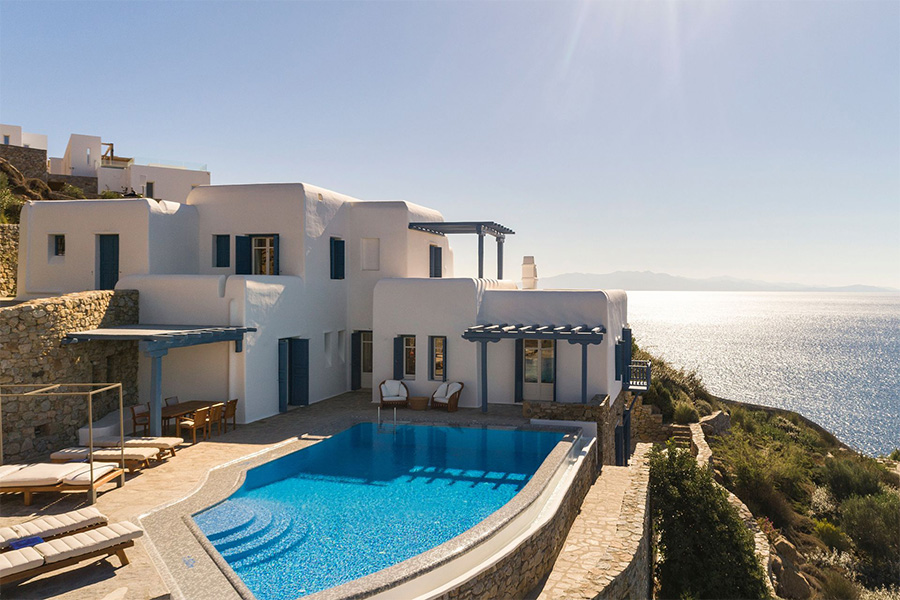 the king of villas rental mykonos