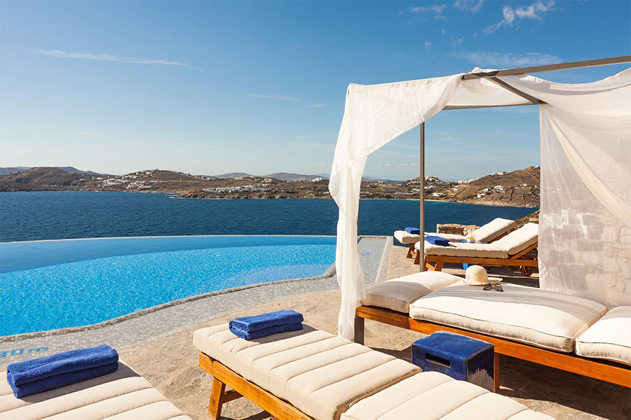 the king of villas rental mykonos