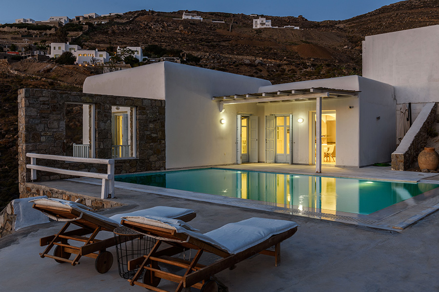 the king of villas rental mykonos