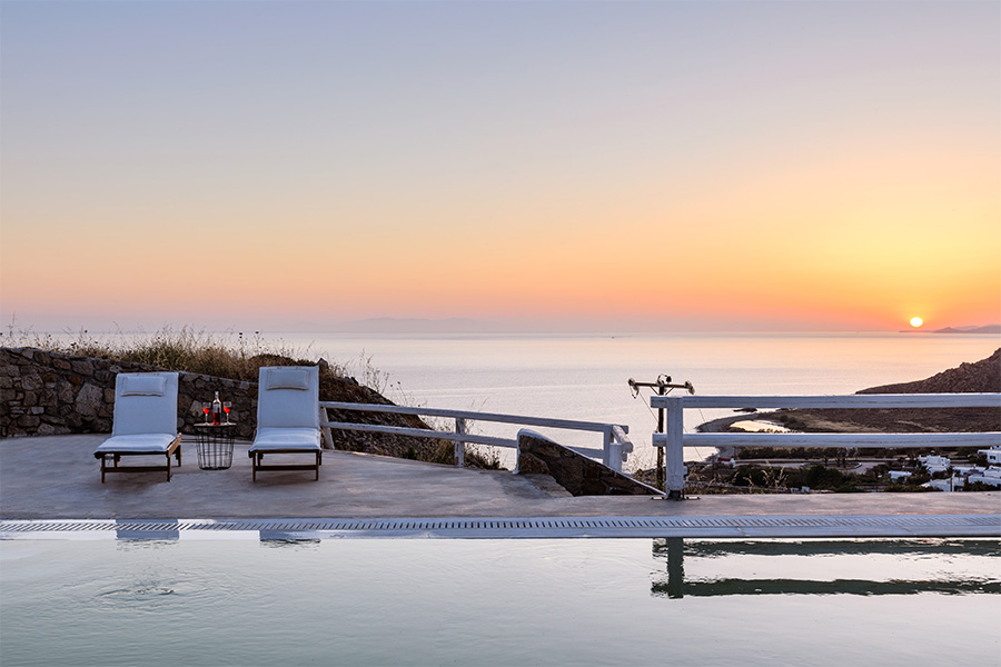 the king of villas rental mykonos