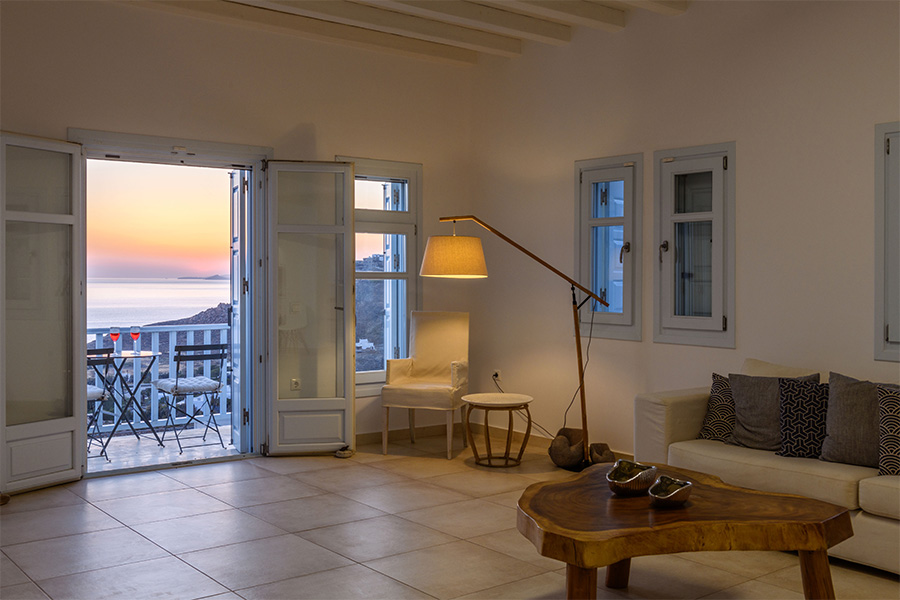 the king of villas rental mykonos