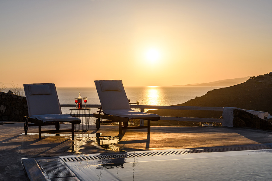 the king of villas rental mykonos