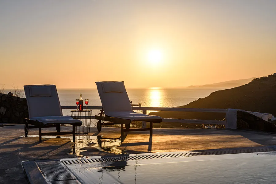 the king of villas rental mykonos