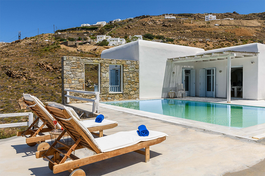 the king of villas rental mykonos