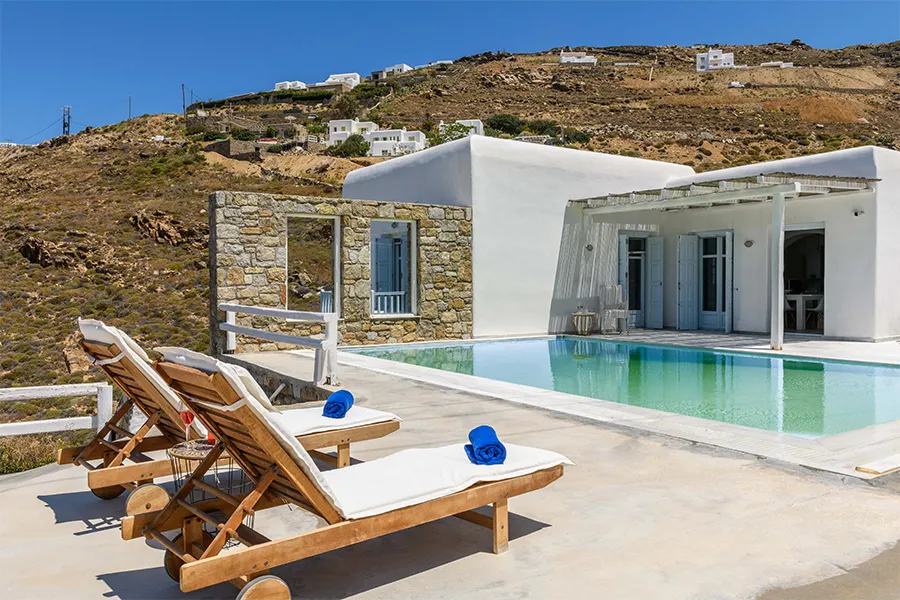 the king of villas rental mykonos
