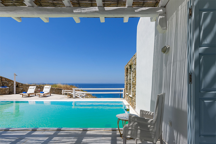 the king of villas rental mykonos