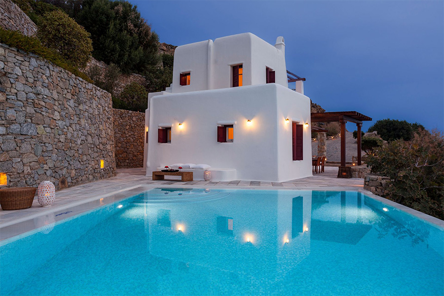 the king of villas rental mykonos