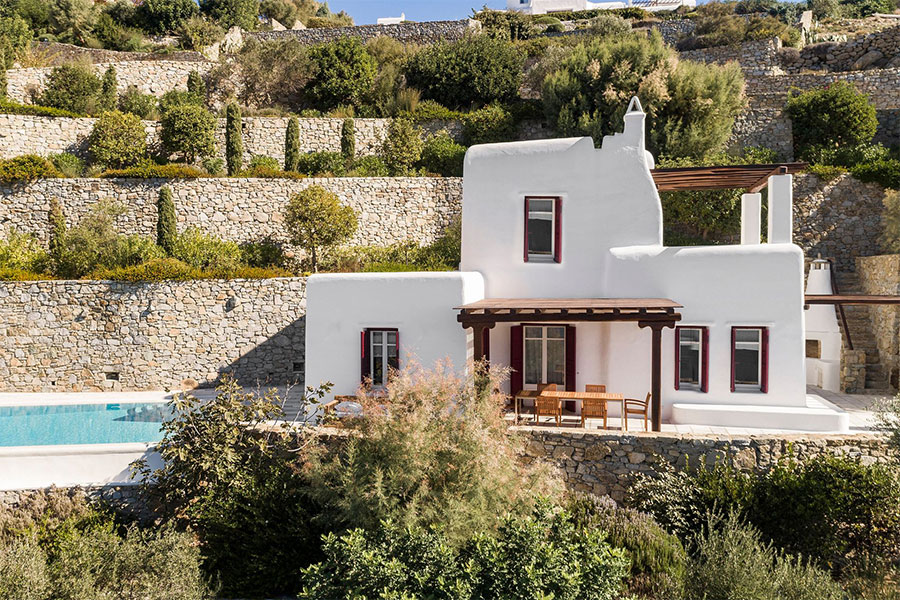 the king of villas rental mykonos