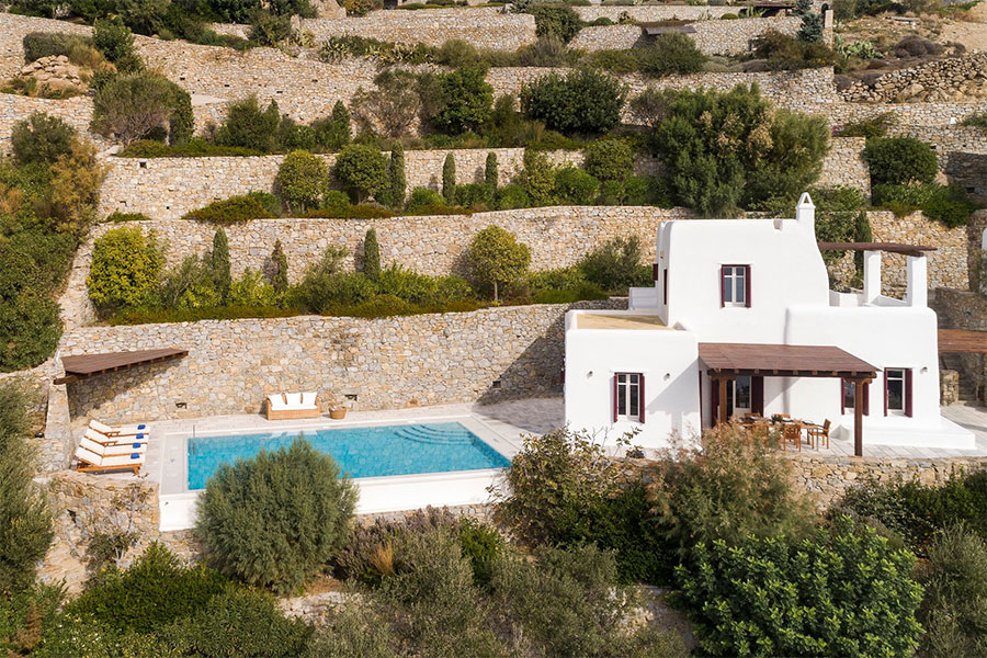 the king of villas rental mykonos