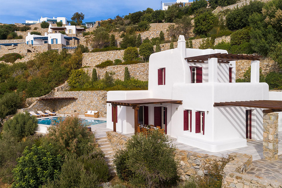 the king of villas rental mykonos