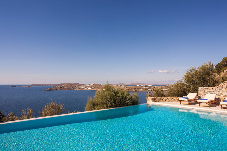 the king of villas rental mykonos