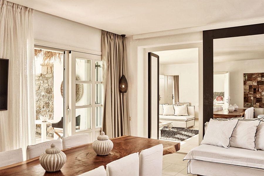 the king of villas rental mykonos