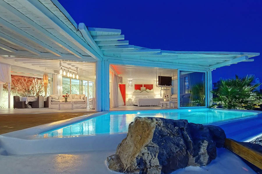 the king of villas rental mykonos