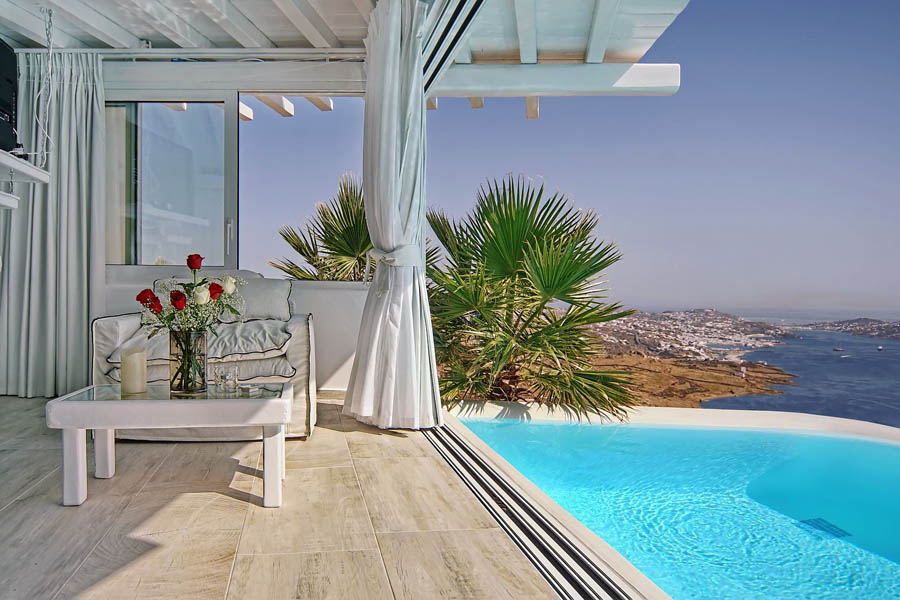 the king of villas rental mykonos