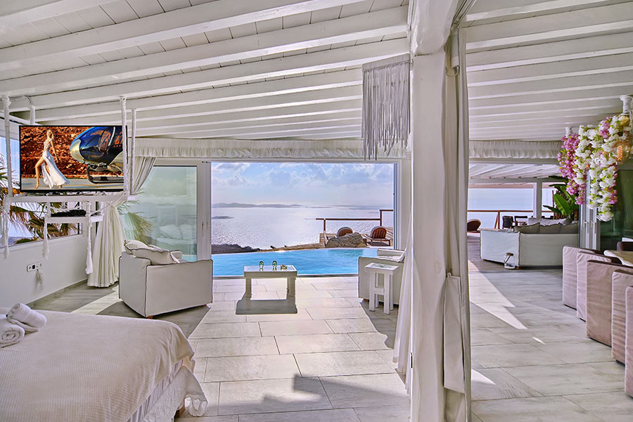 the king of villas rental mykonos