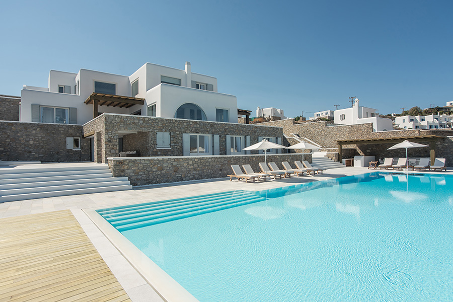 the king of villas rental mykonos